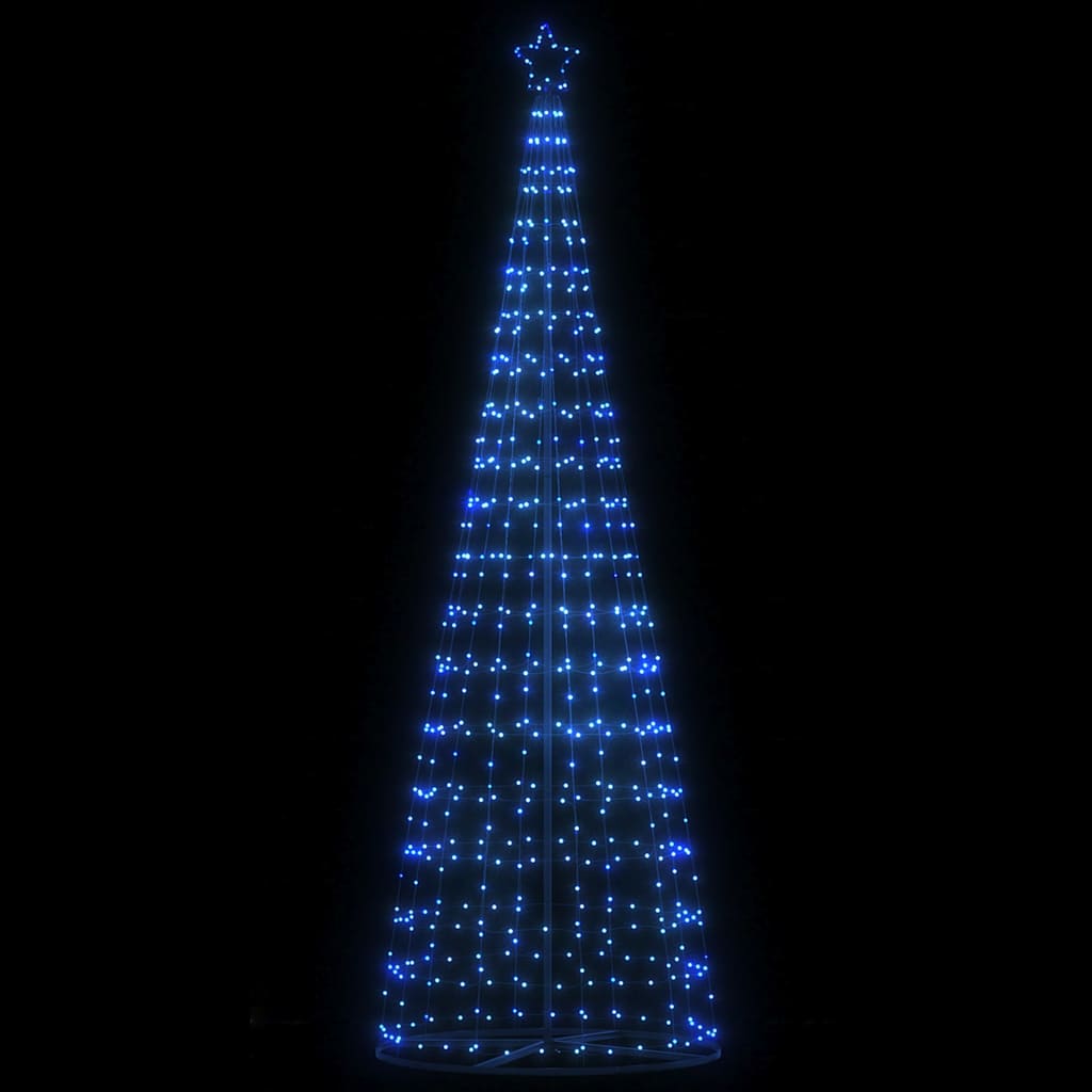 LED-juletræ 550 LED'er 300 cm blåt lys