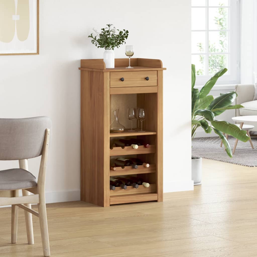 vinskab PANAMA 57x40x111,5 cm massivt fyrretræ