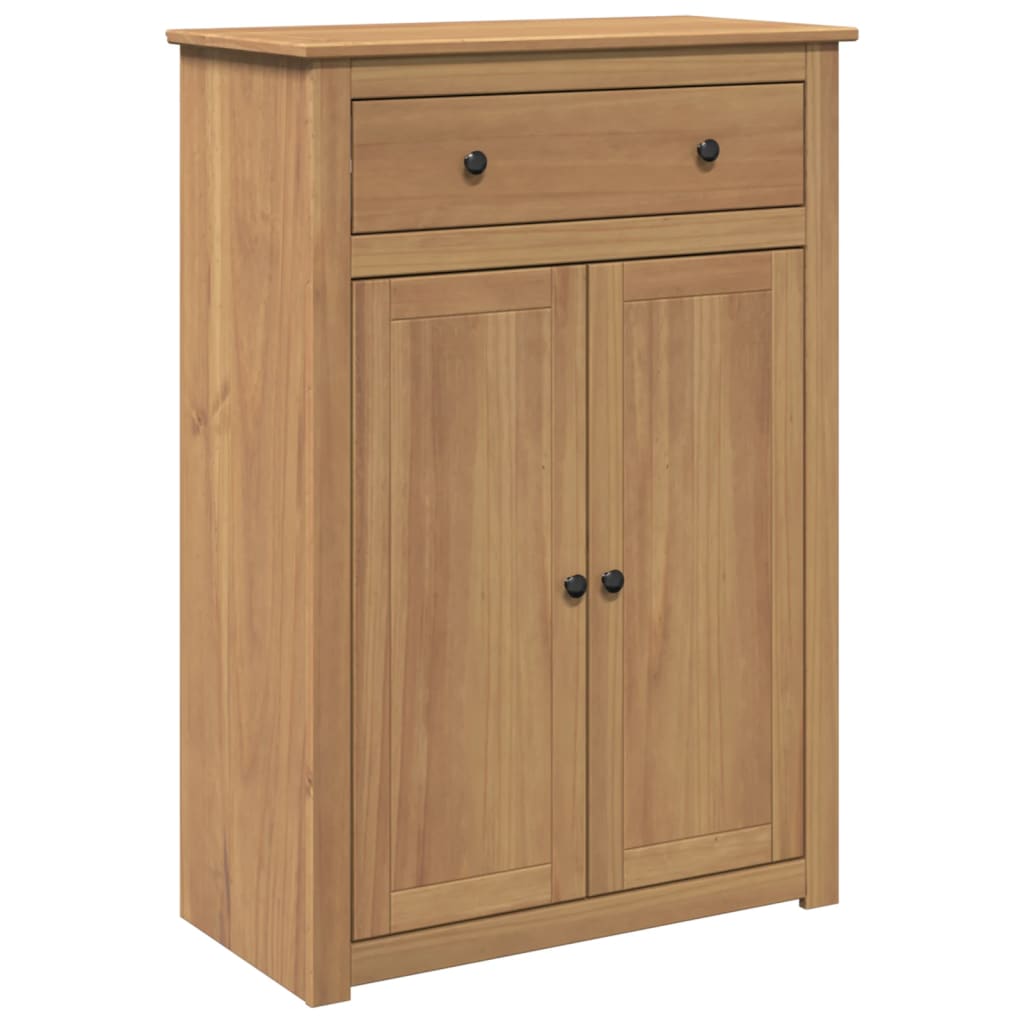 skoskab PANAMA 80x40x114 cm massivt fyrretræ