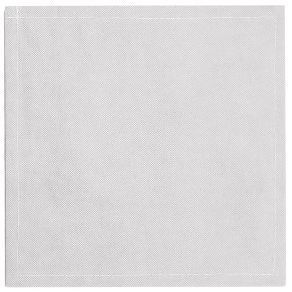 opbevaringskasser 10 stk. 32x32x32 cm foldbare stof brun