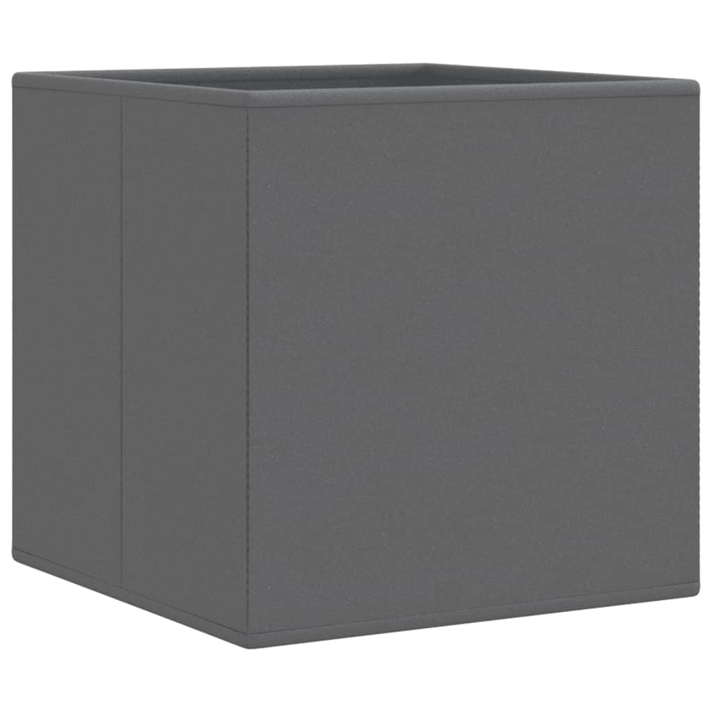 opbevaringskasser 10 stk. 32x32x32 cm foldbare stof grå