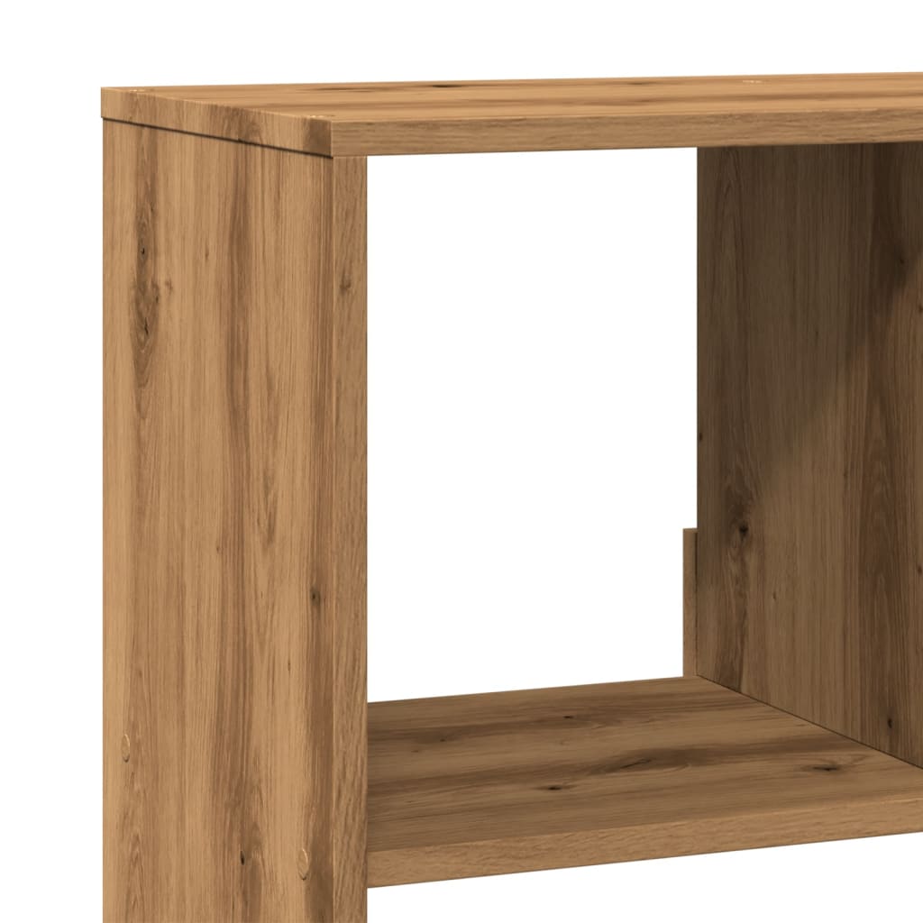 bogreol 100x33x156,5 cm konstrueret træ håndlavet eg