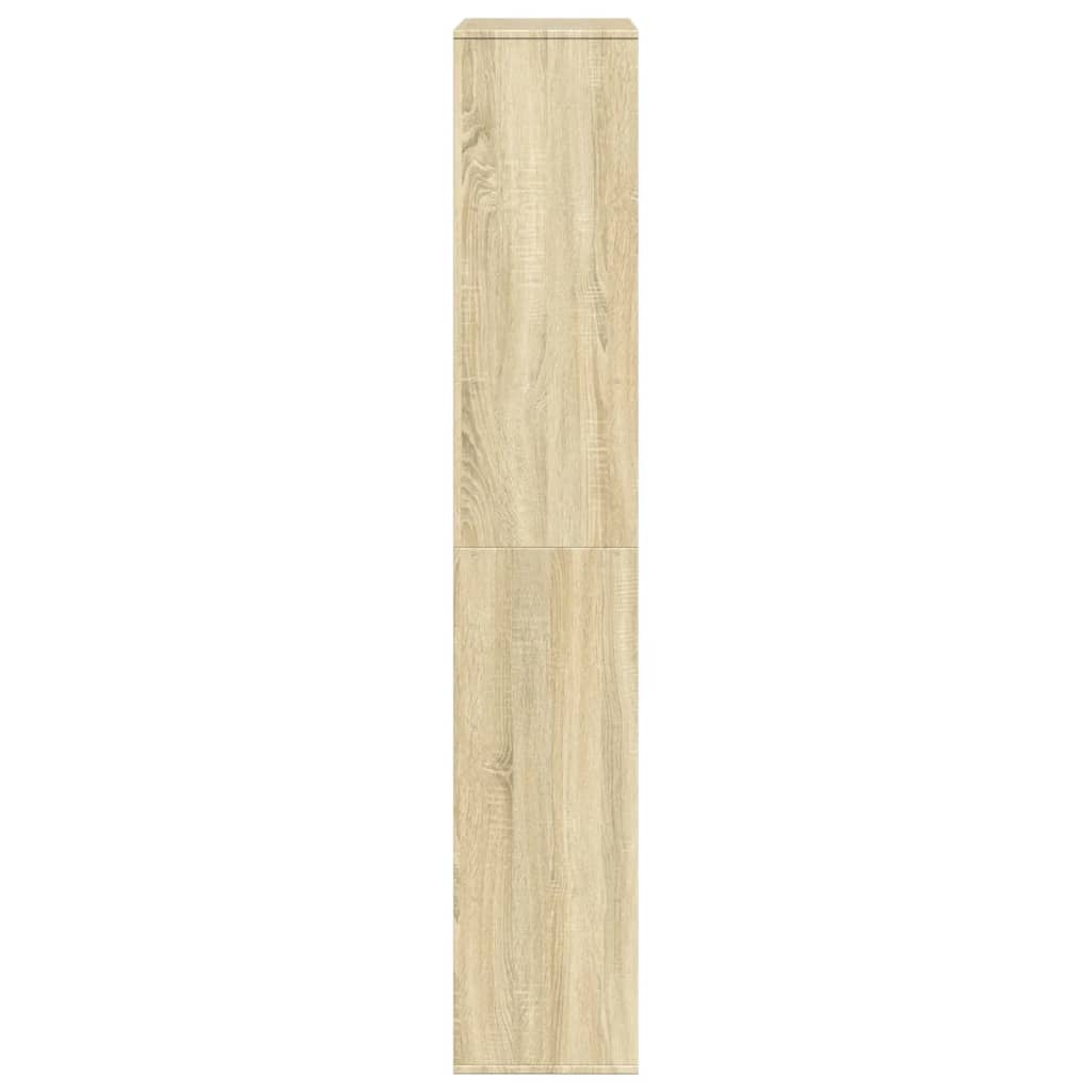 bogreol 100x33x187,5 cm konstrueret træ sonoma-eg