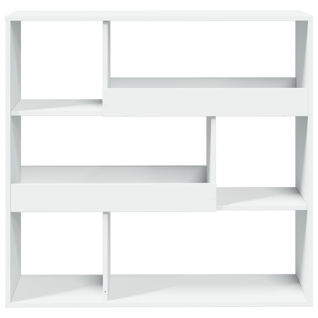 rumdeler 100x33x94,5 cm konstrueret træ hvid