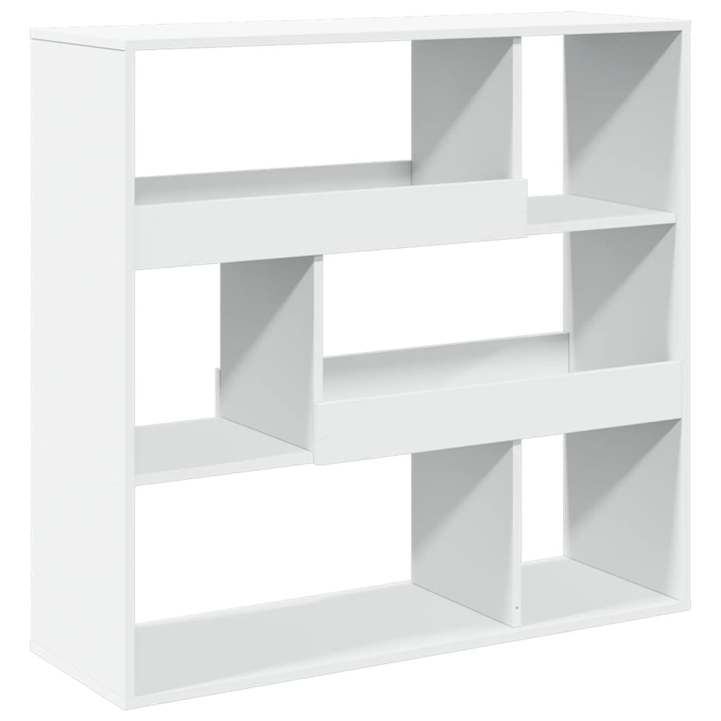 rumdeler 100x33x94,5 cm konstrueret træ hvid