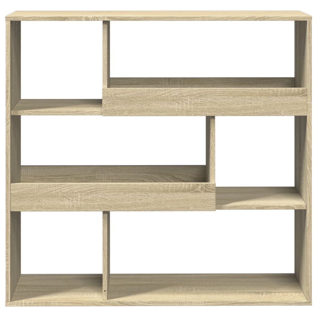 rumdeler 100x33x94,5 cm konstrueret træ sonoma-eg