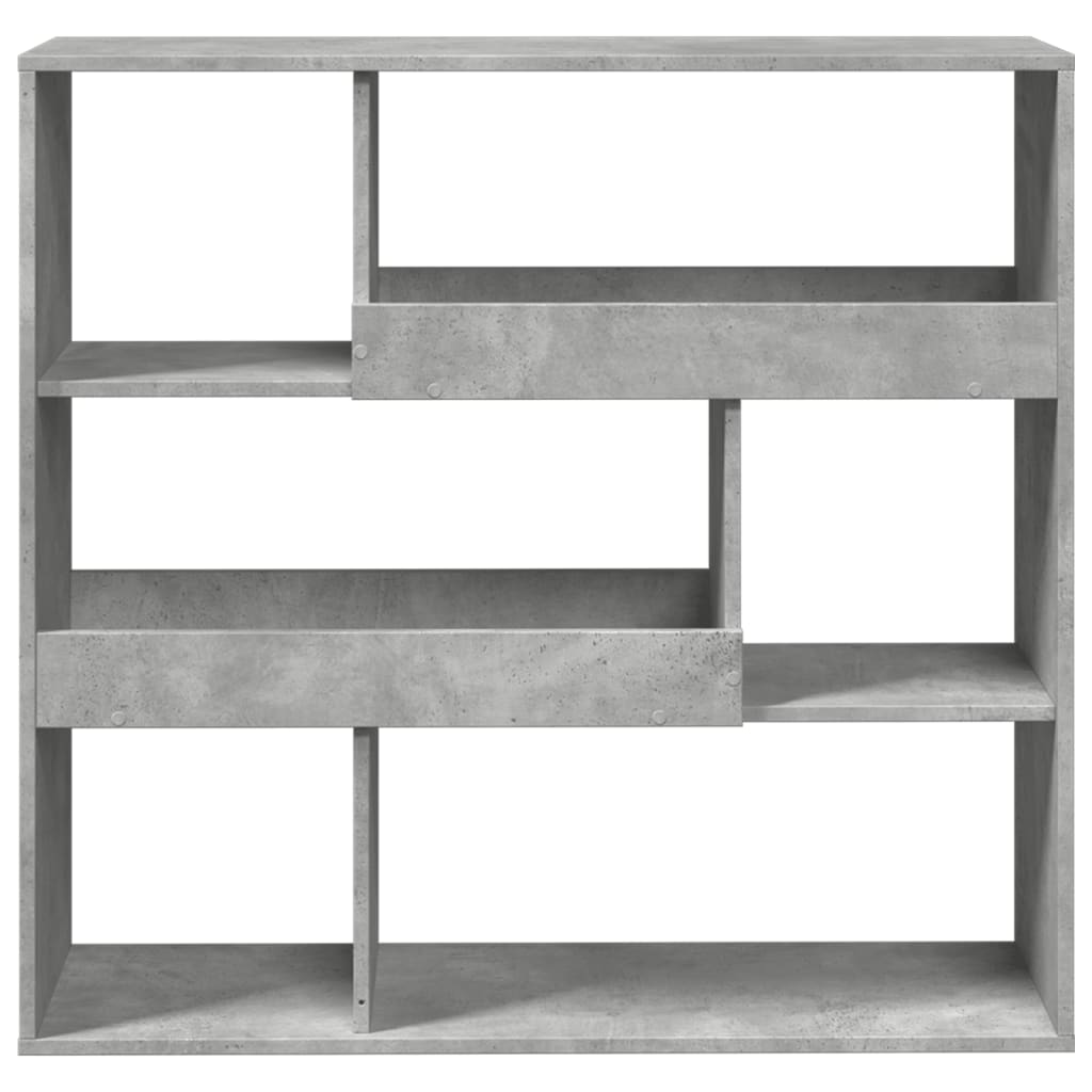 rumdeler 100x33x94,5 cm konstrueret træ betongrå