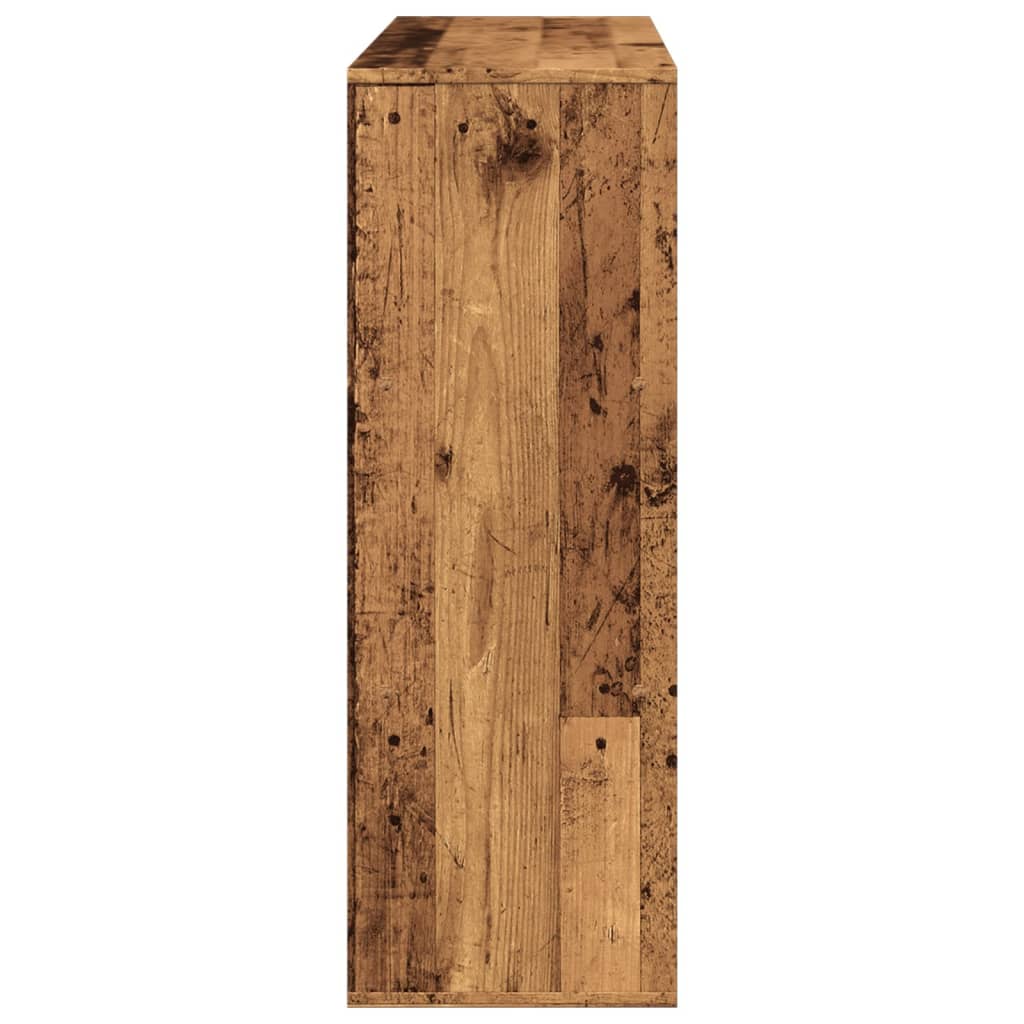 rumdeler 100x33x94,5 cm konstrueret træ antikt træ