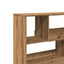 rumdeler 100x33x94,5 cm konstrueret træ egetræsfarve