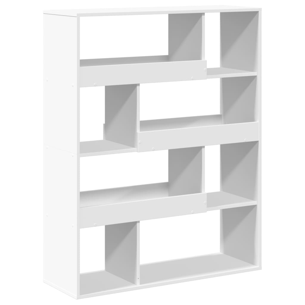 rumdeler 100x33x125,5 cm konstrueret træ hvid