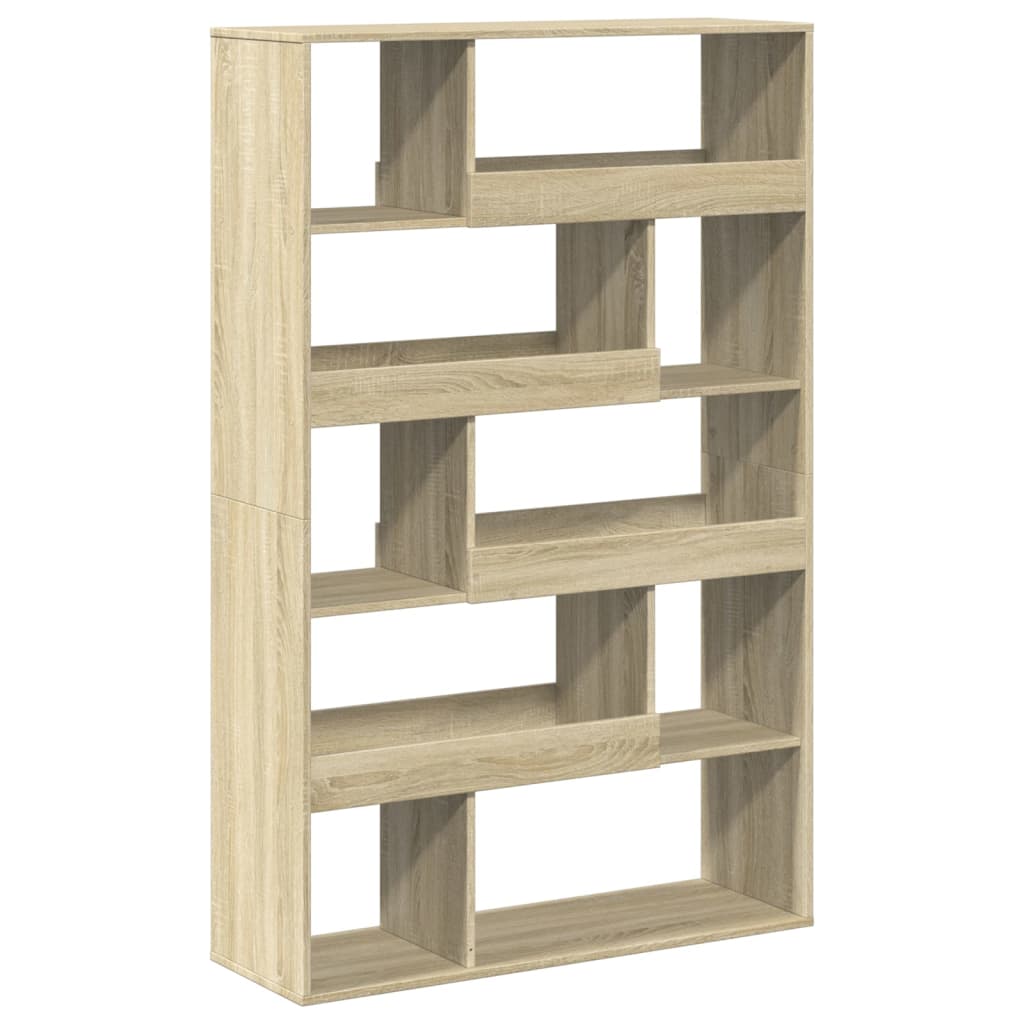 rumdeler 100x33x156,5 cm konstrueret træ sonoma-eg