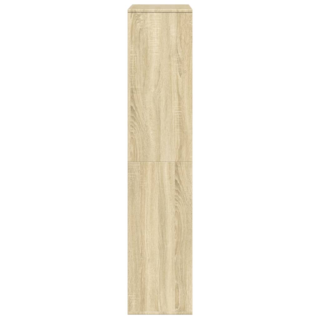 rumdeler 100x33x156,5 cm konstrueret træ sonoma-eg