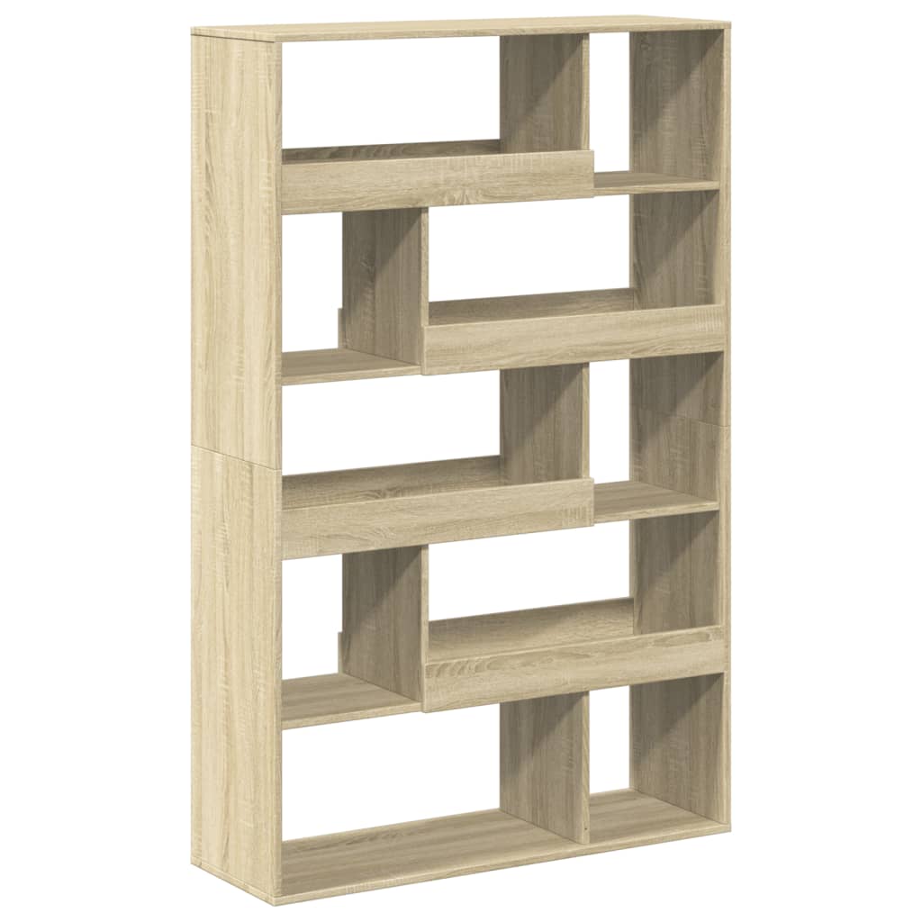 rumdeler 100x33x156,5 cm konstrueret træ sonoma-eg