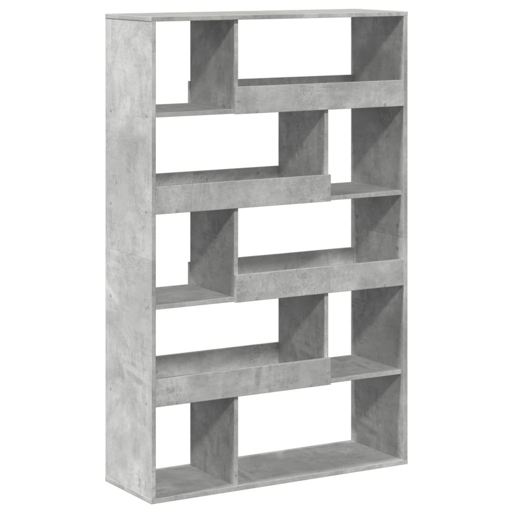 rumdeler 100x33x156,5 cm konstrueret træ betongrå
