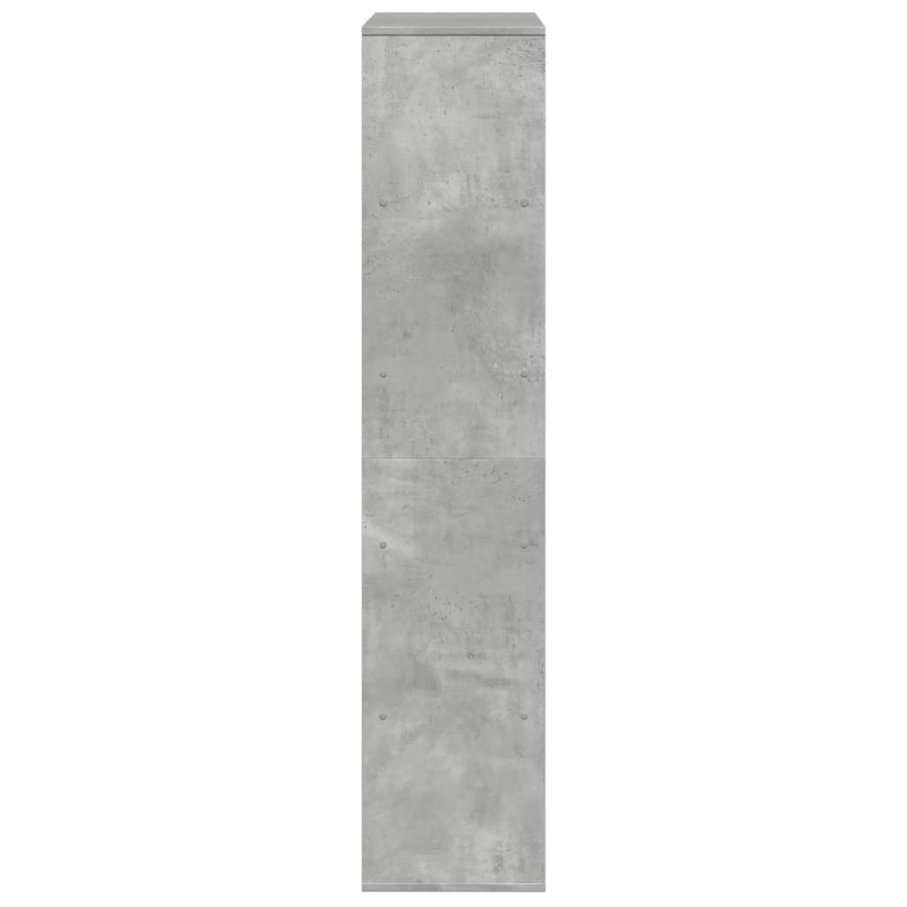 rumdeler 100x33x156,5 cm konstrueret træ betongrå