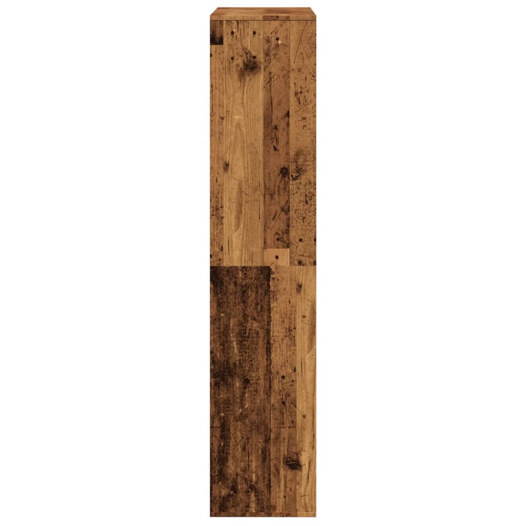 rumdeler 100x33x156,5 cm konstrueret træ antikt træ