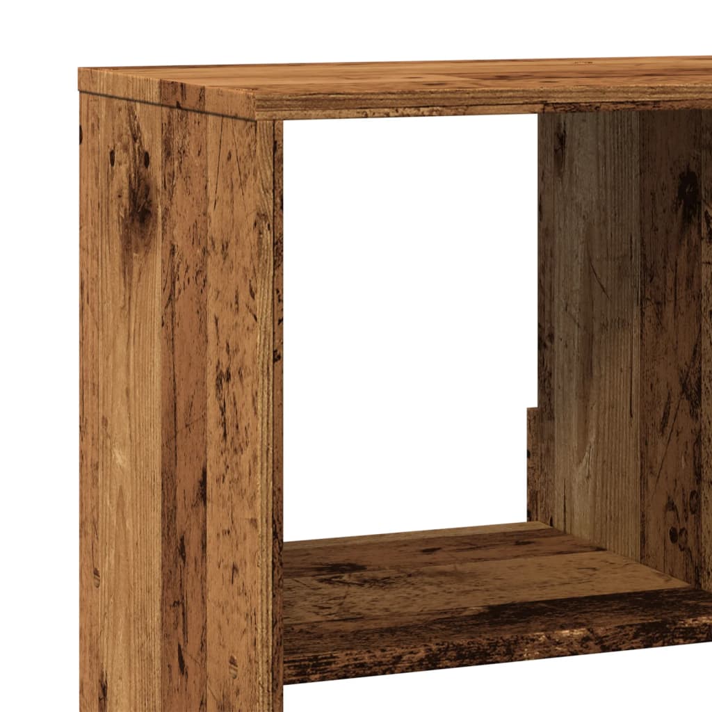 rumdeler 100x33x187,5 cm konstrueret træ antikt træ