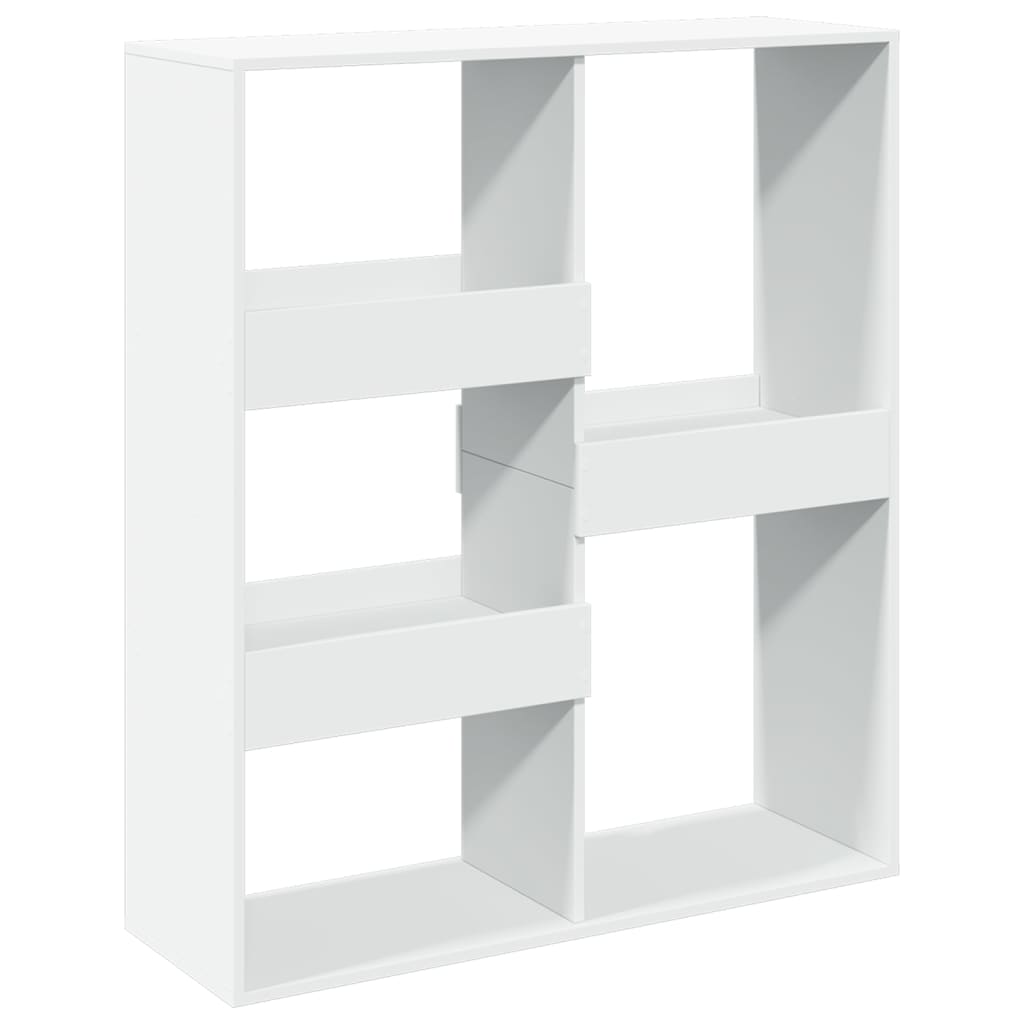 rumdeler 100x33x115 cm konstrueret træ hvid