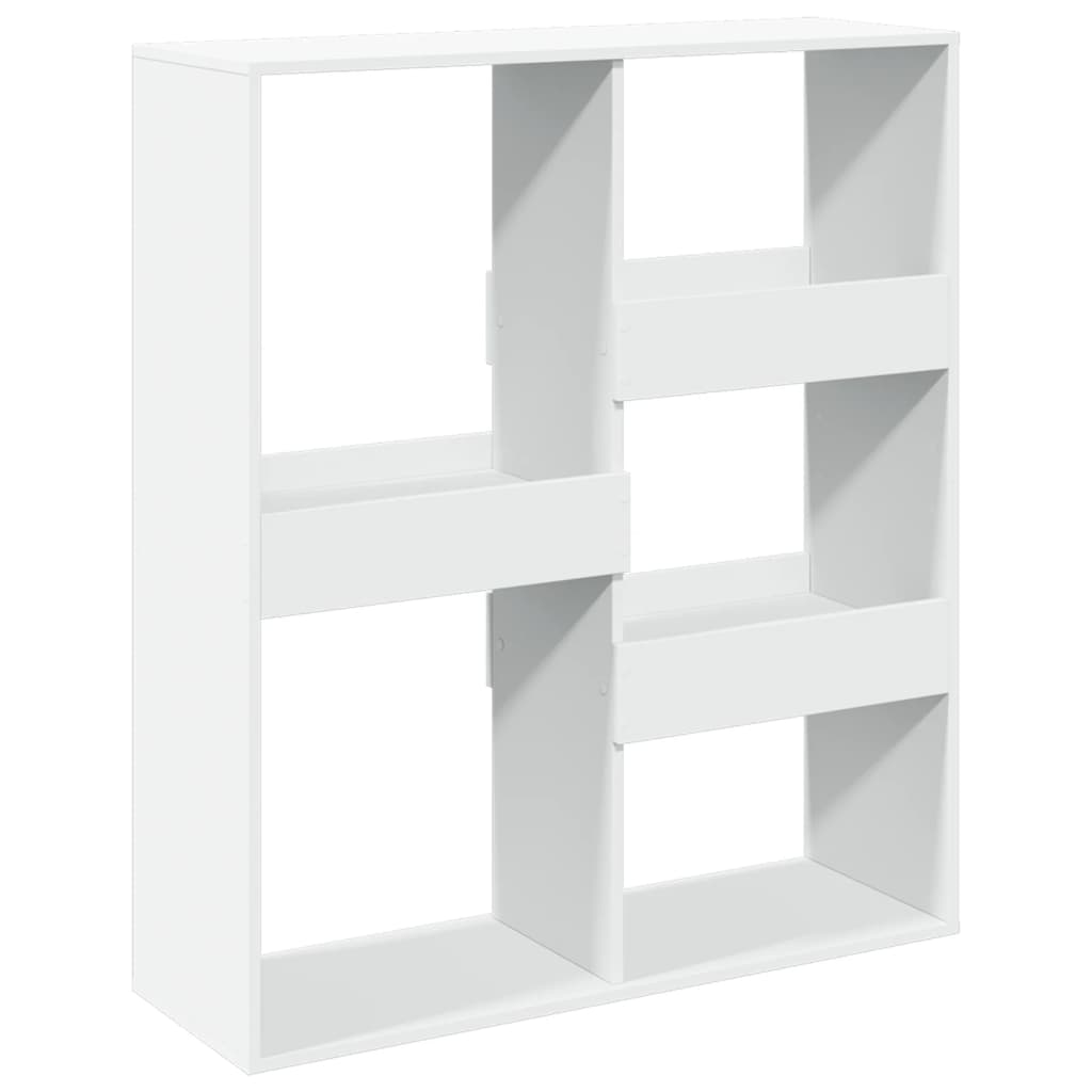 rumdeler 100x33x115 cm konstrueret træ hvid