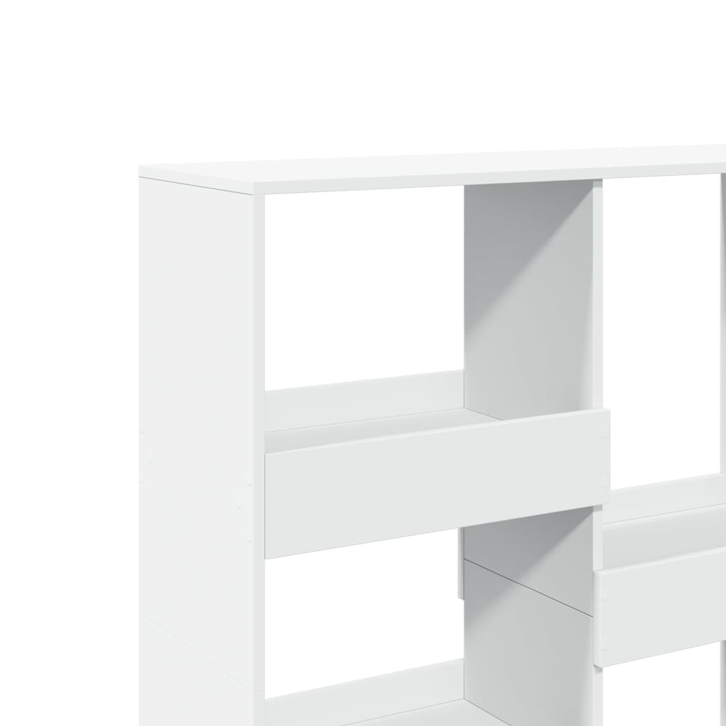rumdeler 100x33x115 cm konstrueret træ hvid