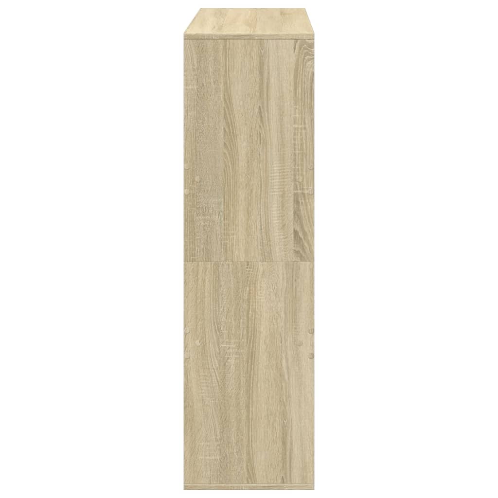 rumdeler 100x33x115 cm konstrueret træ sonoma-eg