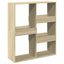 rumdeler 100x33x115 cm konstrueret træ sonoma-eg
