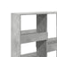 rumdeler 100x33x115 cm konstrueret træ betongrå