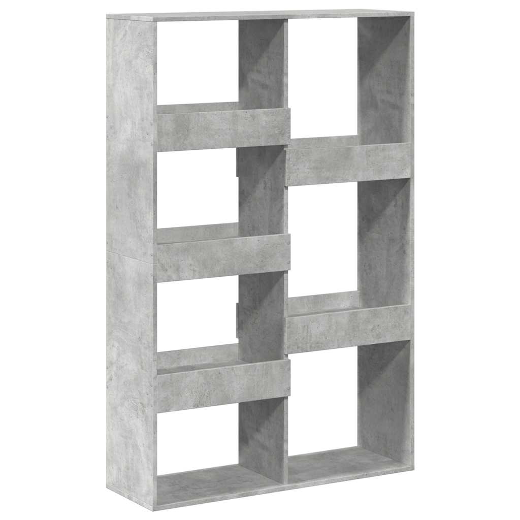 rumdeler 100x33x155,5 cm konstrueret træ betongrå