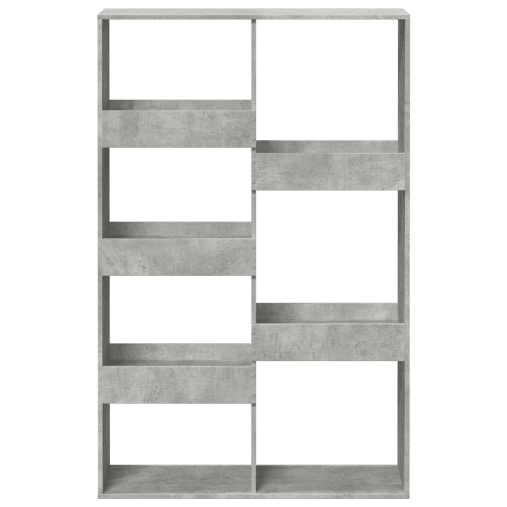 rumdeler 100x33x155,5 cm konstrueret træ betongrå