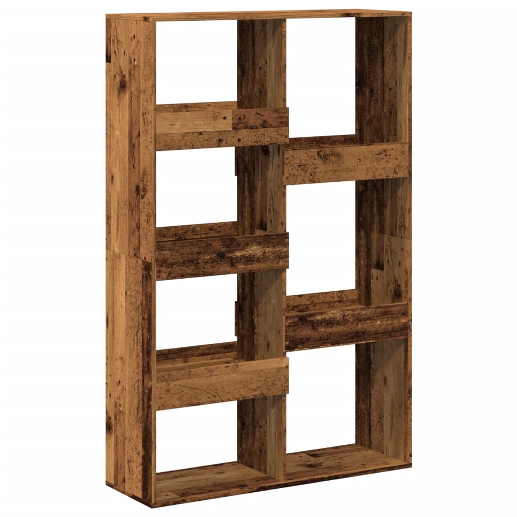 rumdeler 100x33x155,5 cm konstrueret træ antikt træ