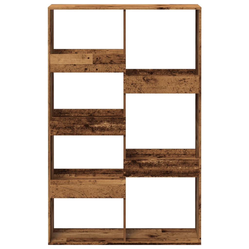 rumdeler 100x33x155,5 cm konstrueret træ antikt træ