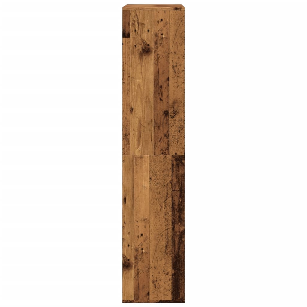 rumdeler 100x33x155,5 cm konstrueret træ antikt træ