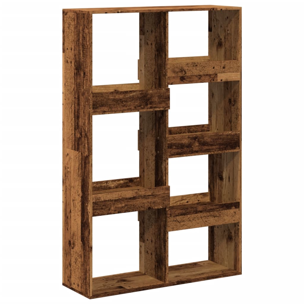 rumdeler 100x33x155,5 cm konstrueret træ antikt træ
