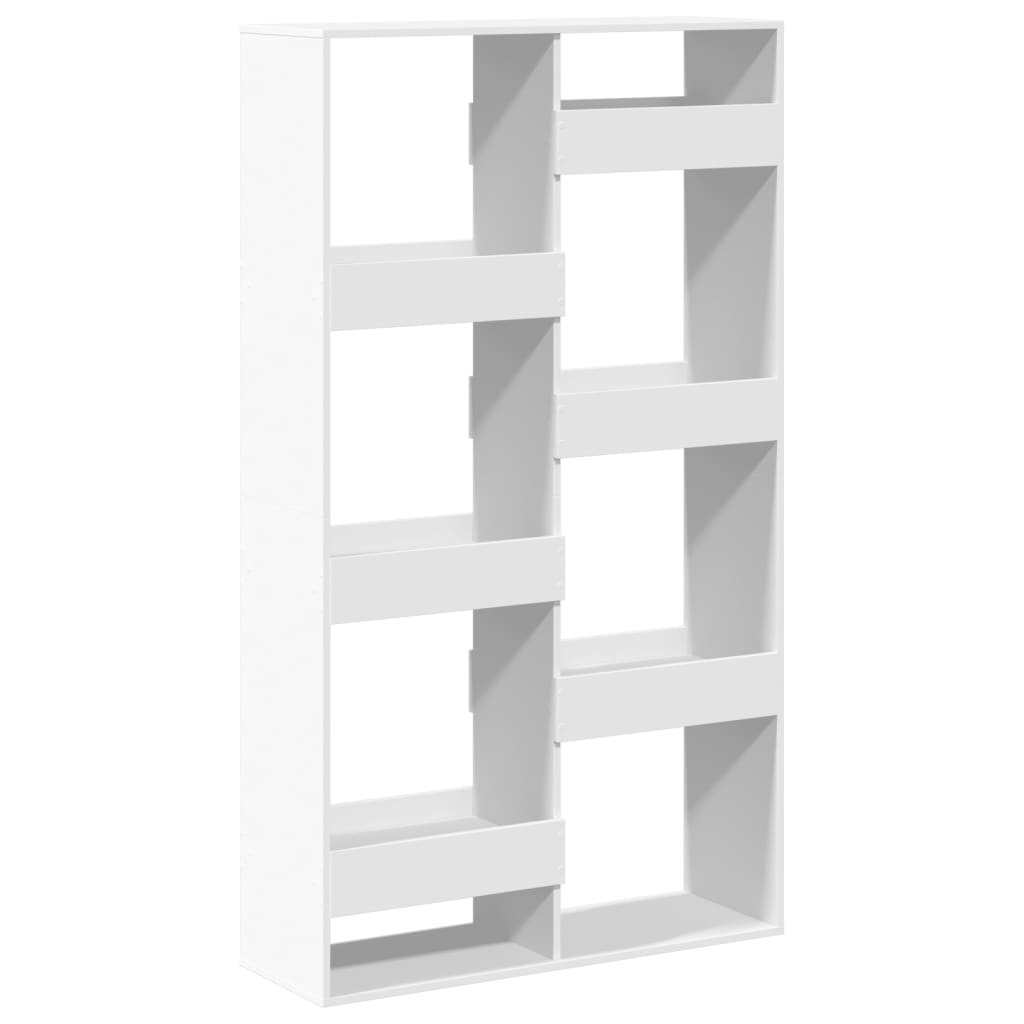rumdeler 100x33x175 cm konstrueret træ hvid
