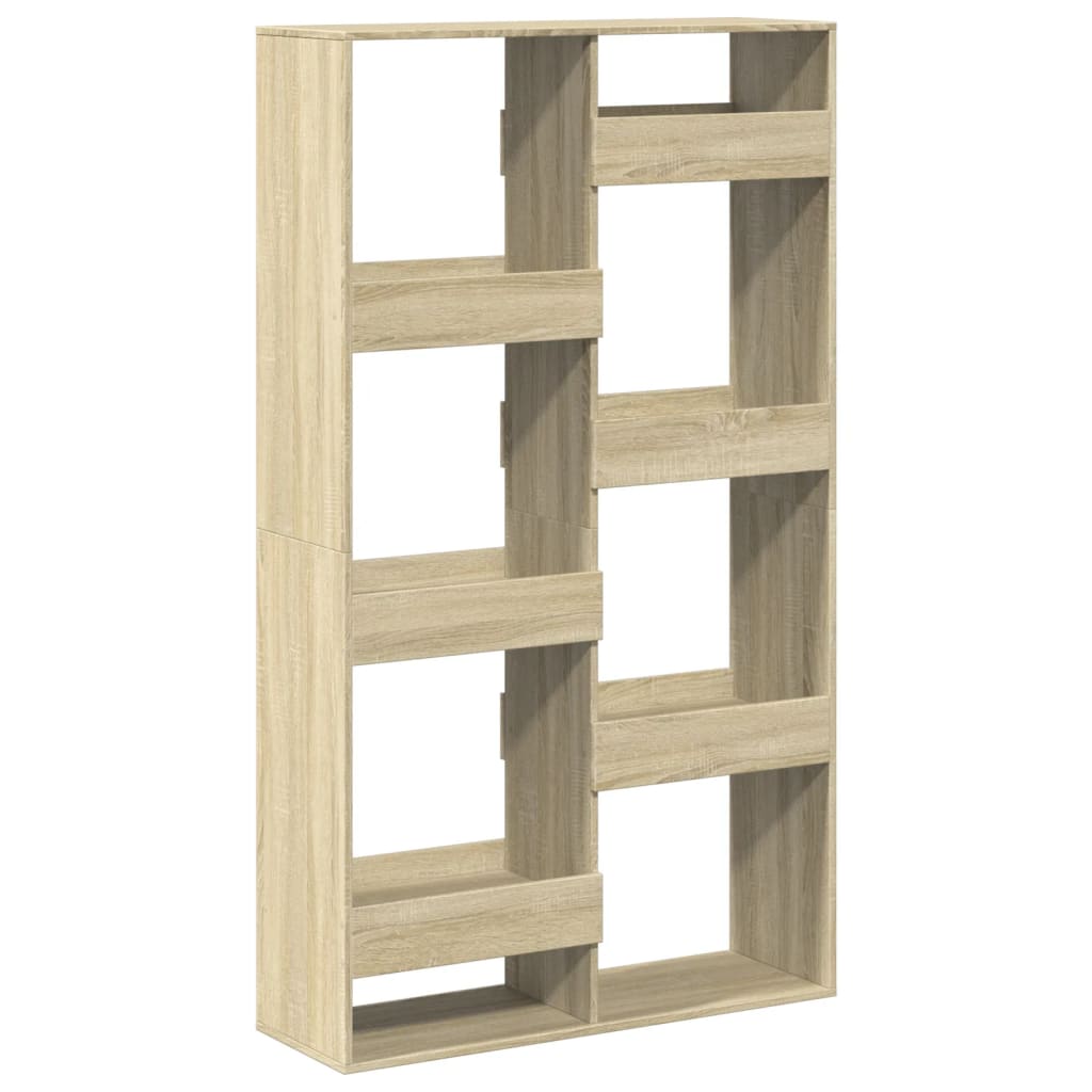 rumdeler 100x33x175 cm konstrueret træ sonoma-eg