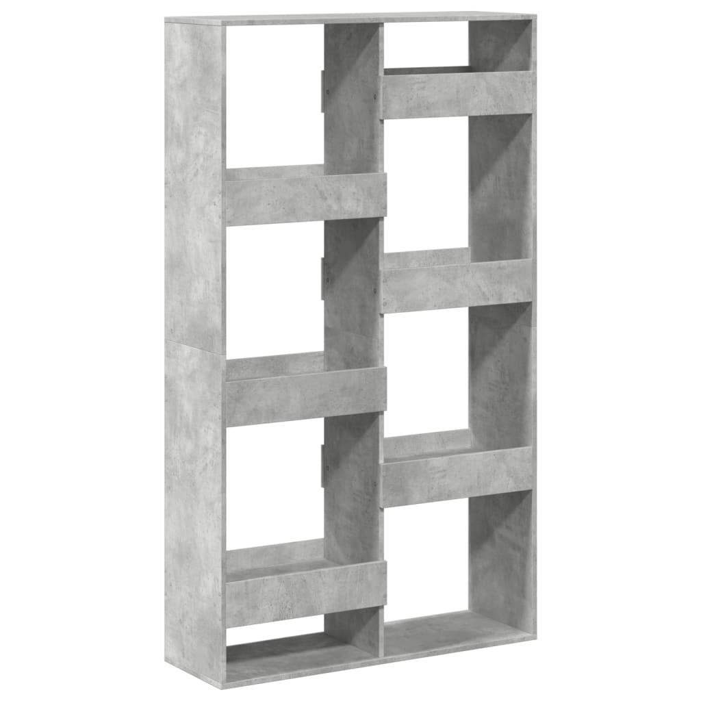 rumdeler 100x33x175 cm konstrueret træ betongrå