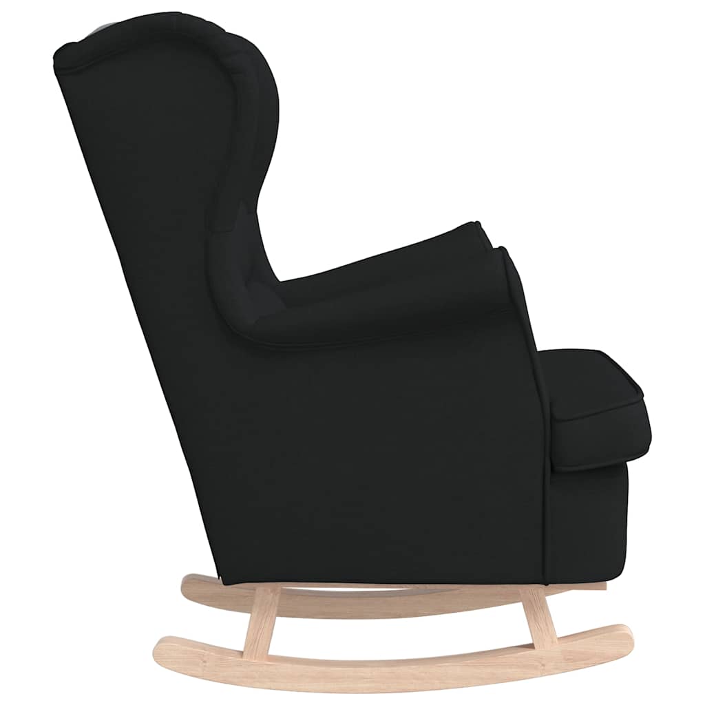 gyngestol 74x90x102 cm stof sort