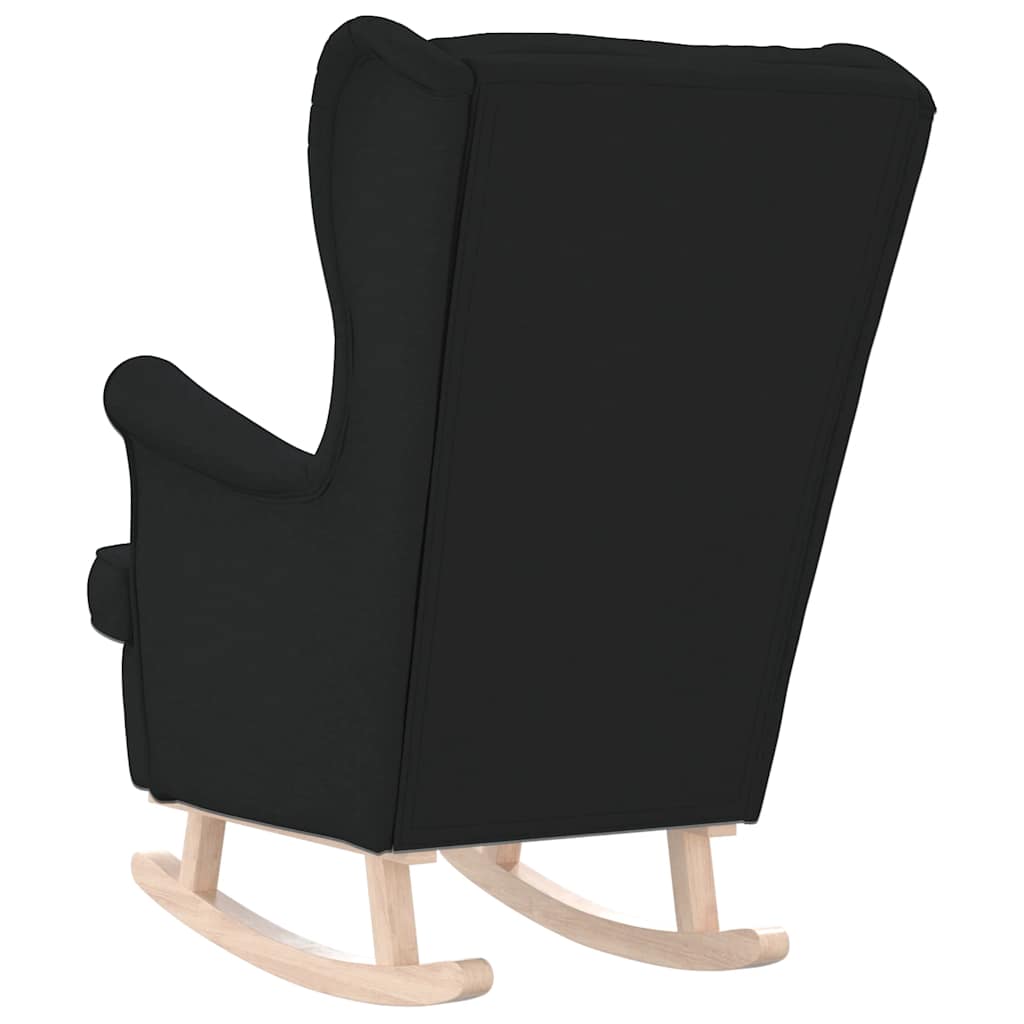 gyngestol 74x90x102 cm stof sort