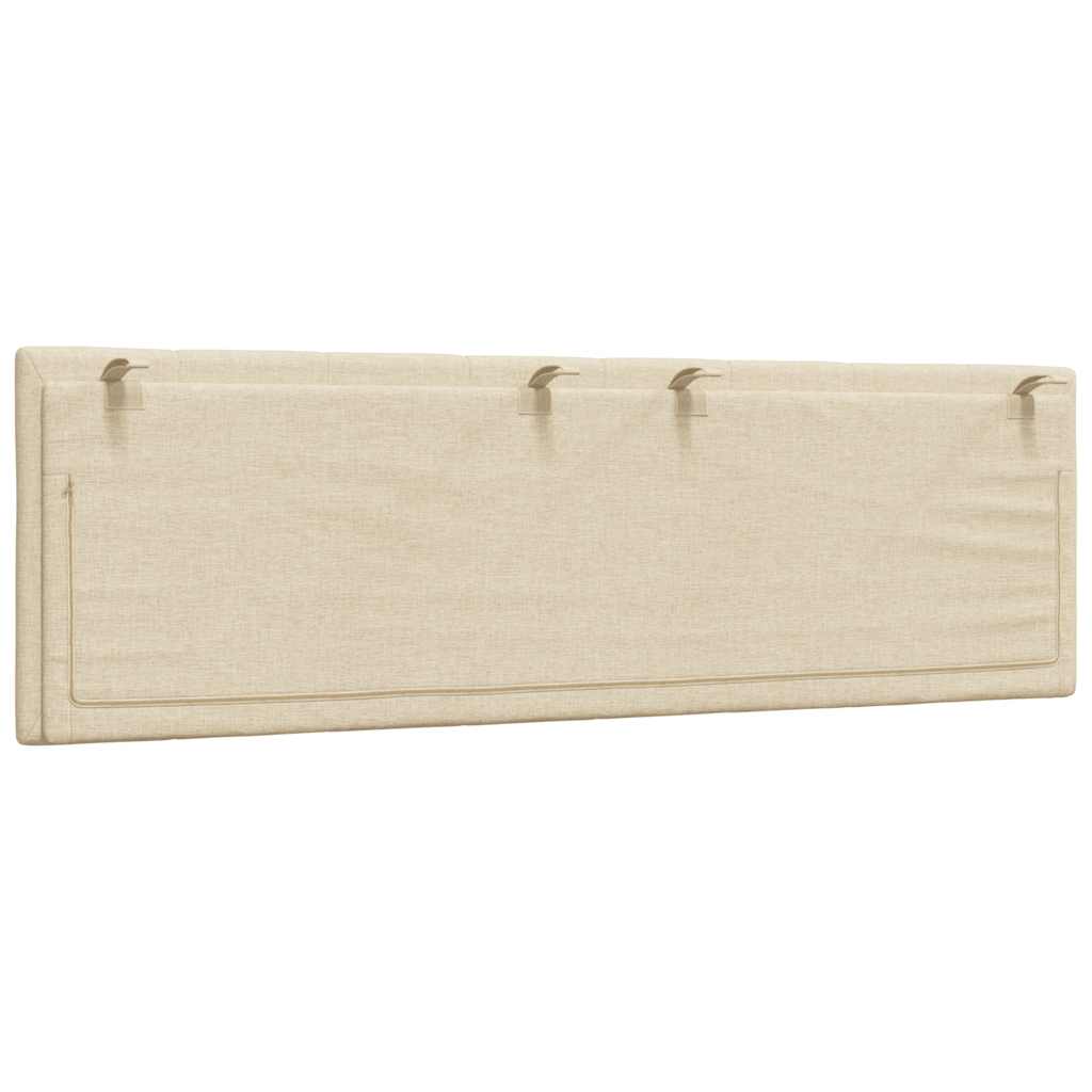 gavlpude Hanko 160 cm stof cremefarvet
