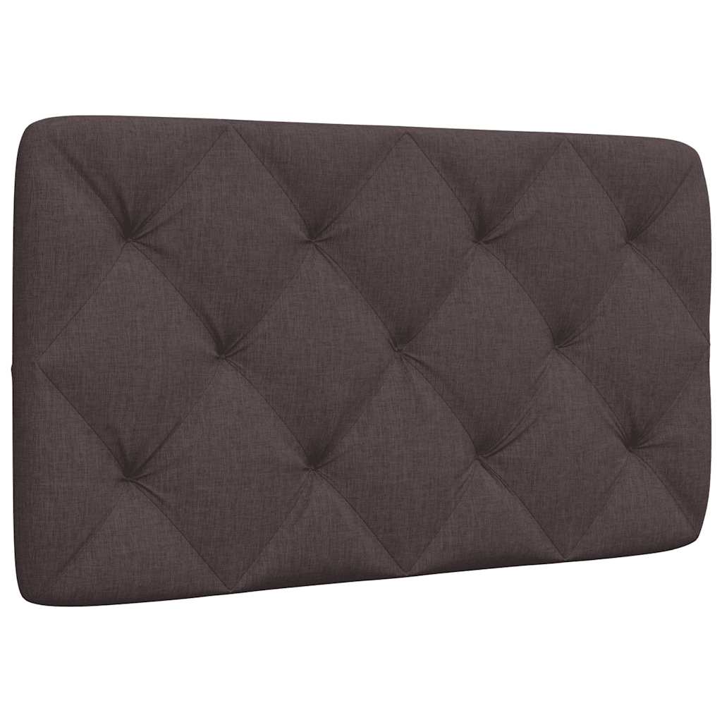 gavlpude 80 cm stof mørkebrun