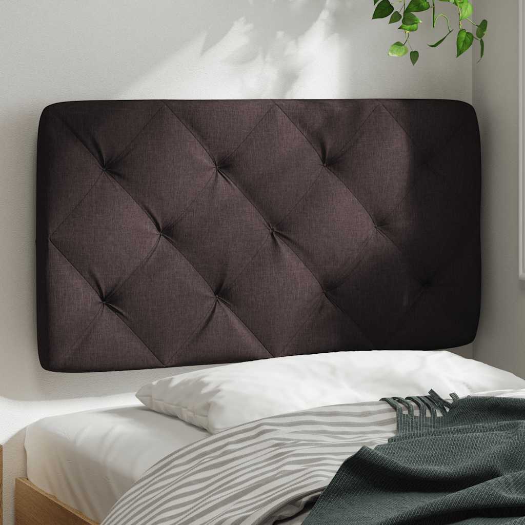 gavlpude 80 cm stof mørkebrun