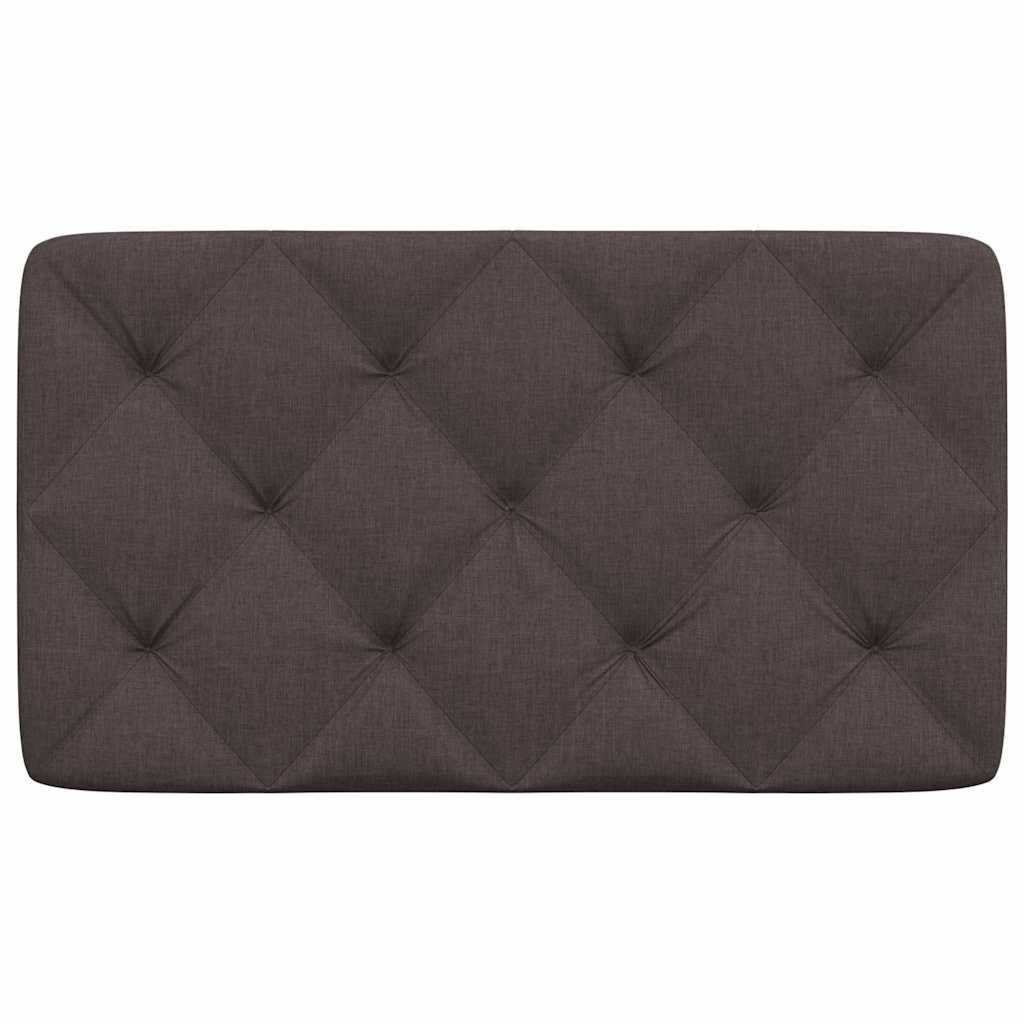 gavlpude 80 cm stof mørkebrun