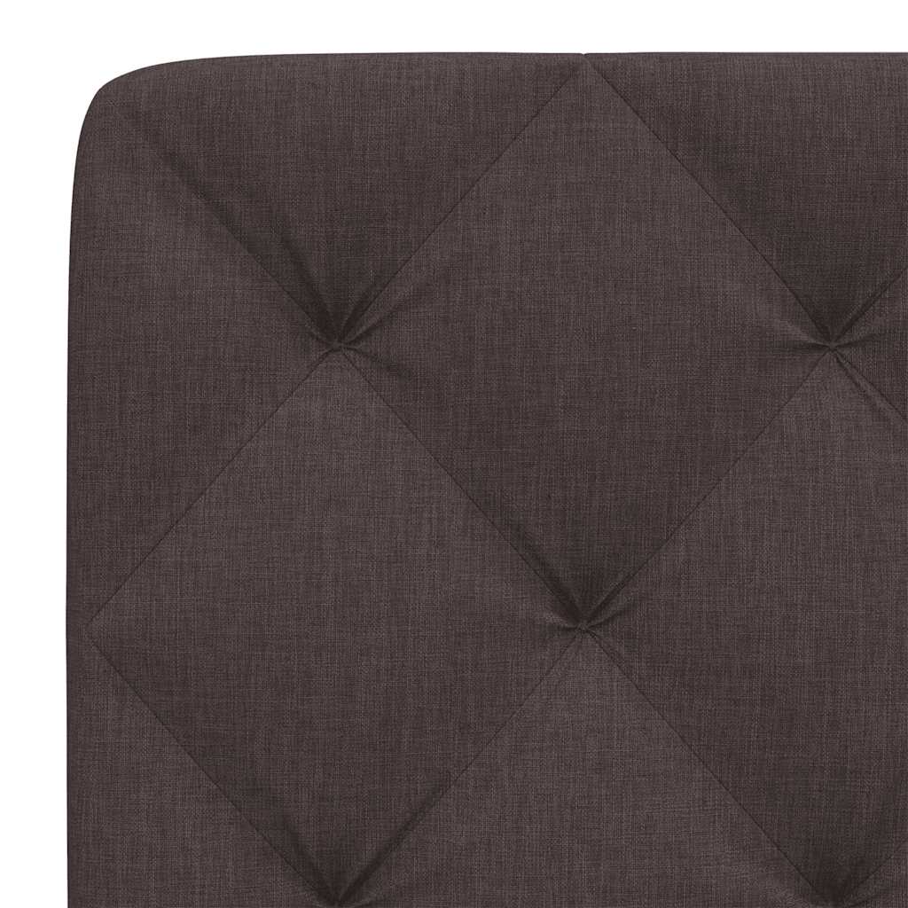 gavlpude 80 cm stof mørkebrun