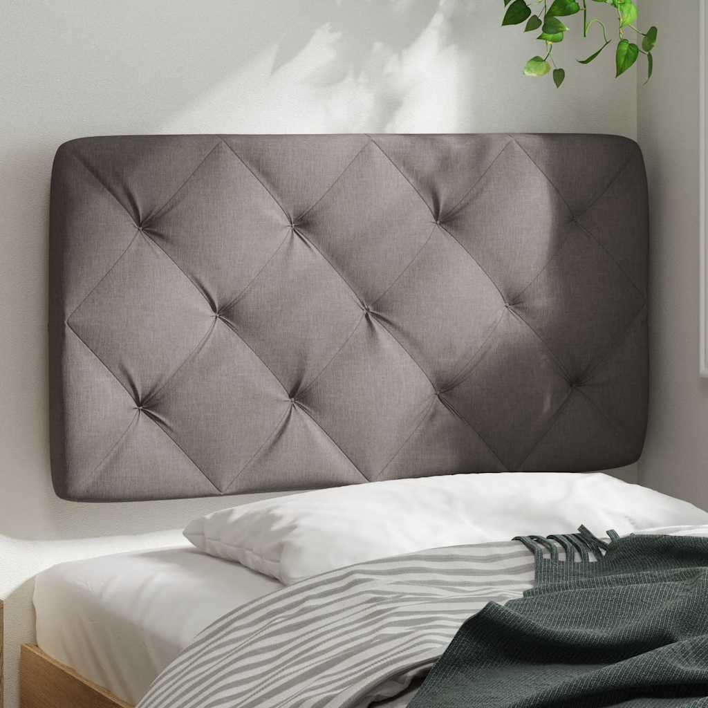 gavlpude 80 cm stof gråbrun