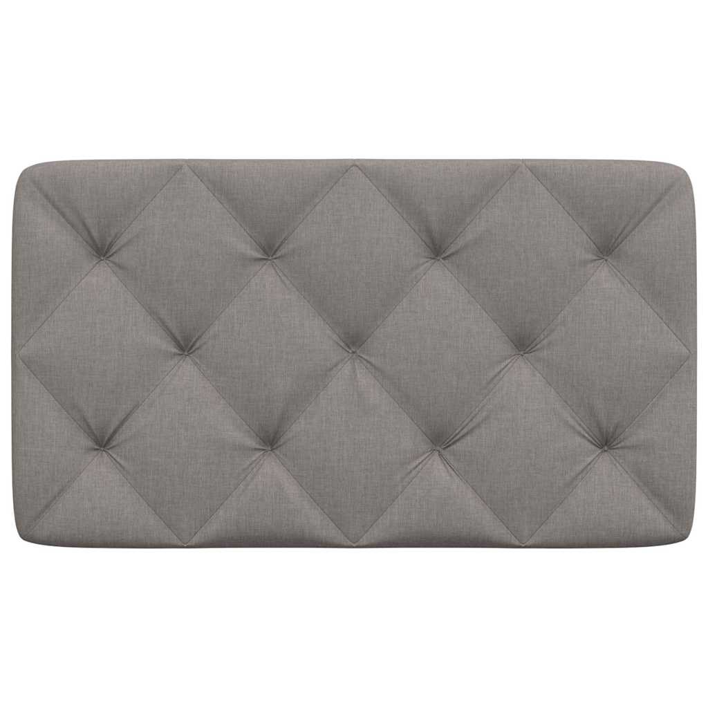 gavlpude 80 cm stof gråbrun