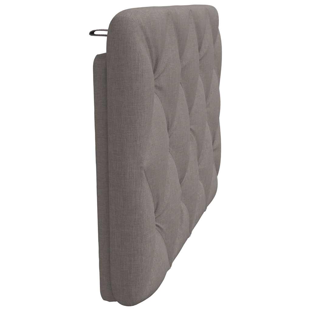 gavlpude 80 cm stof gråbrun