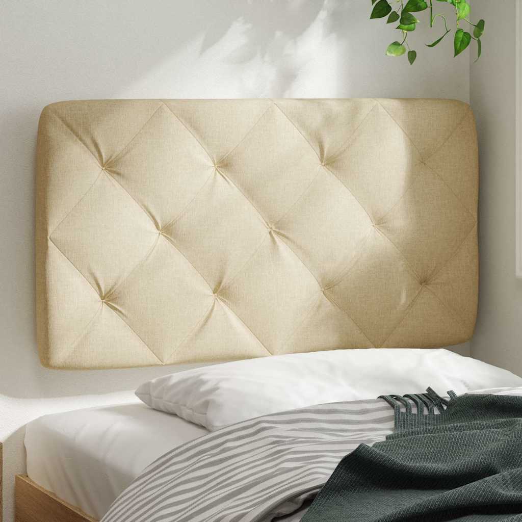 gavlpude 80 cm stof cremefarvet