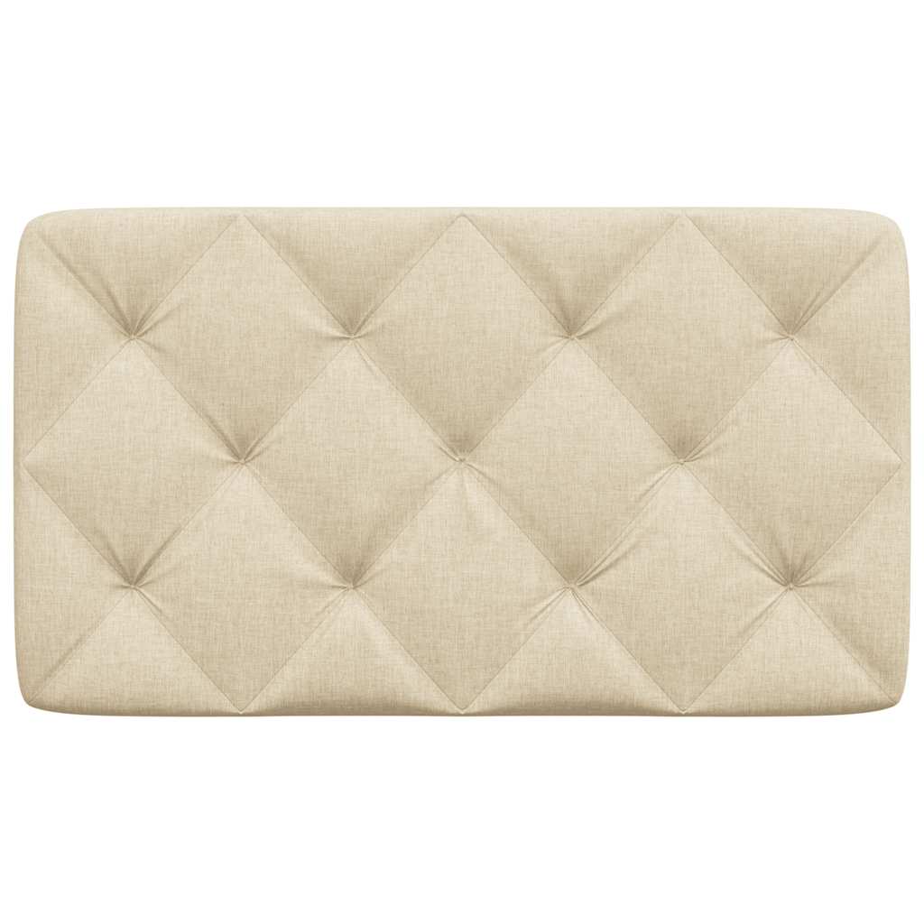 gavlpude 80 cm stof cremefarvet