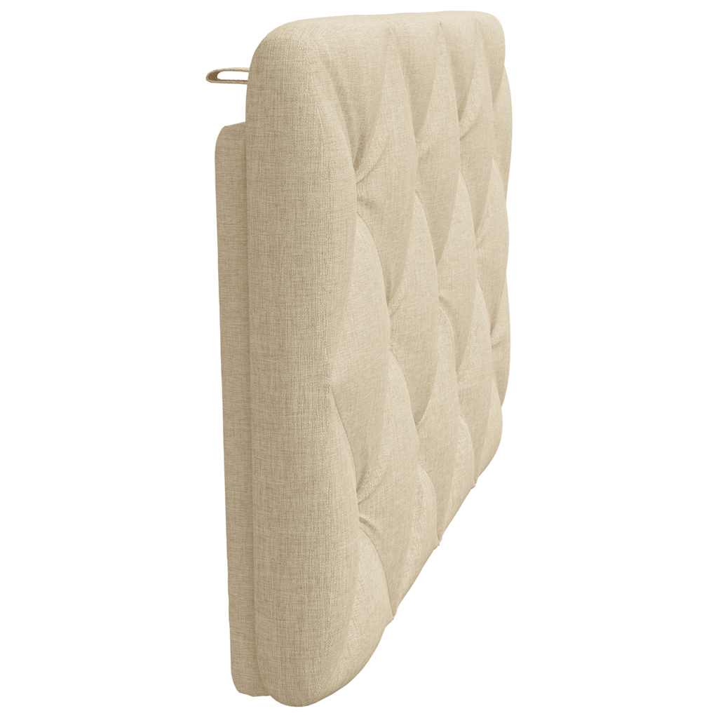 gavlpude 80 cm stof cremefarvet