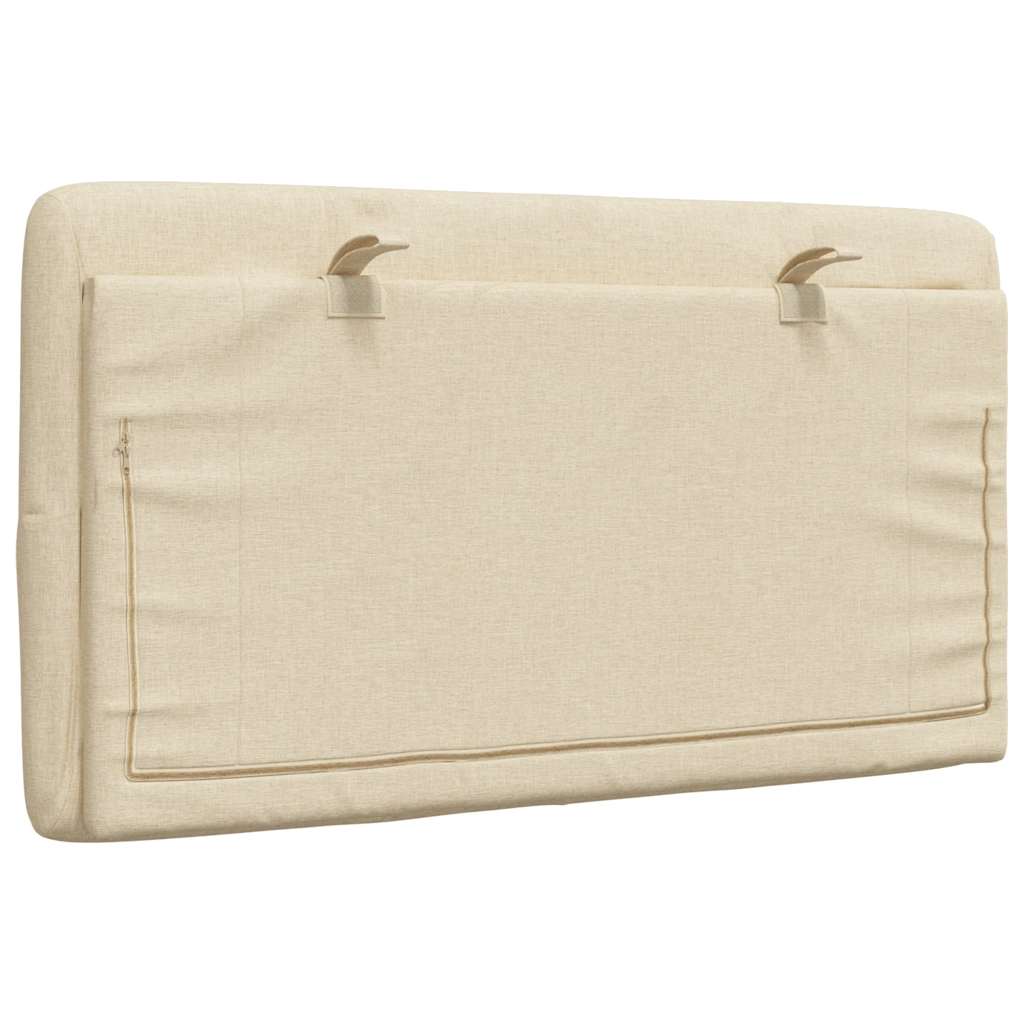 gavlpude 80 cm stof cremefarvet